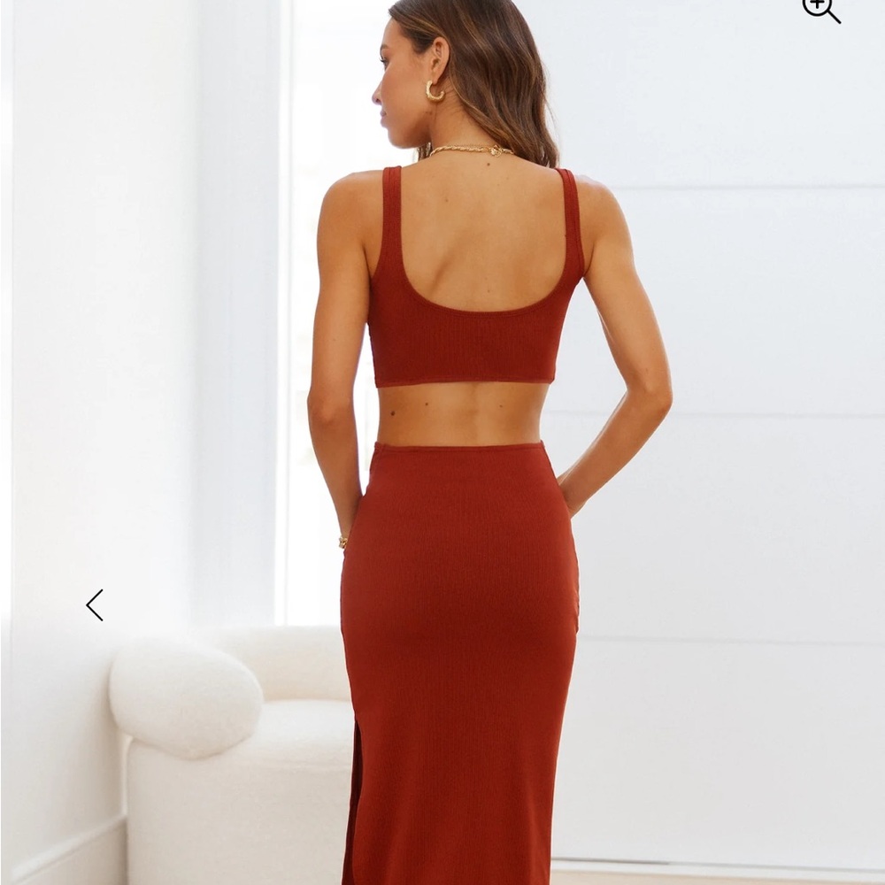Hello Molly Khloe Midi dress NWT
